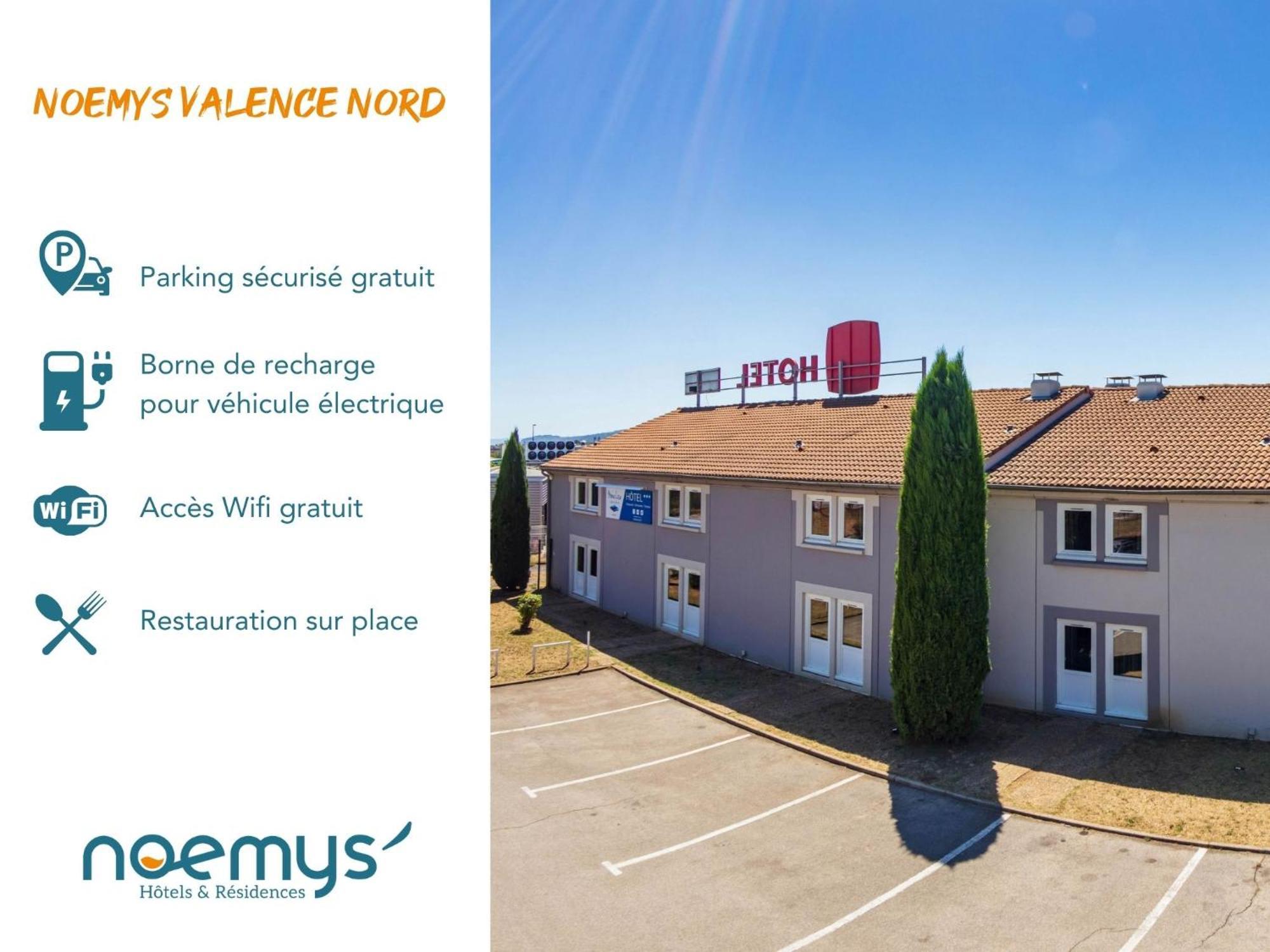 Noemys Valence Nord - Hotel Restaurant Bourg-les-Valence Exterior photo